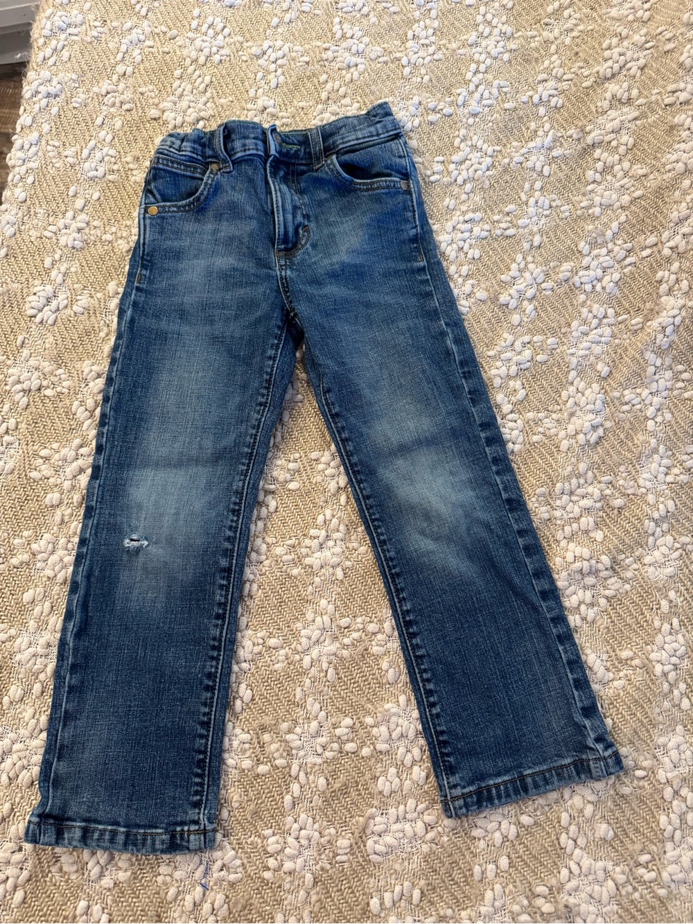 Wrangler Retro Western Jeans Boys Blue denim Jeans Straight Leg Size 6 R - Picture 3 of 7